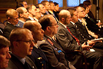 Maanpuolustuskurssin osallistujia ja kutsuvieraitaCopyright © Tasavallan presidentin kanslia